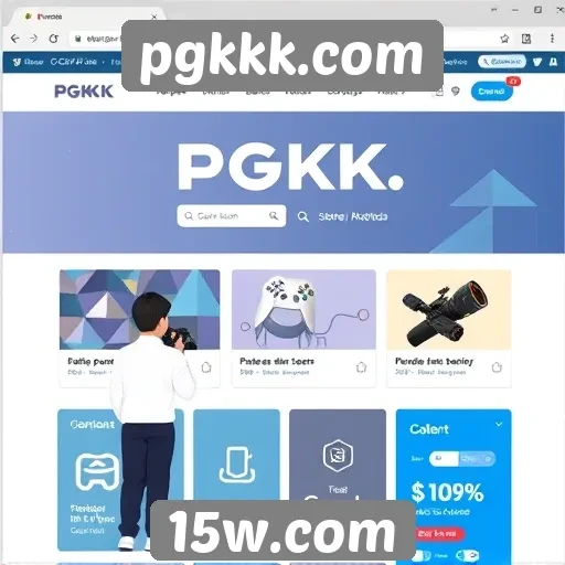 Experiência do usuário em pgkkk.com e sua navegação
